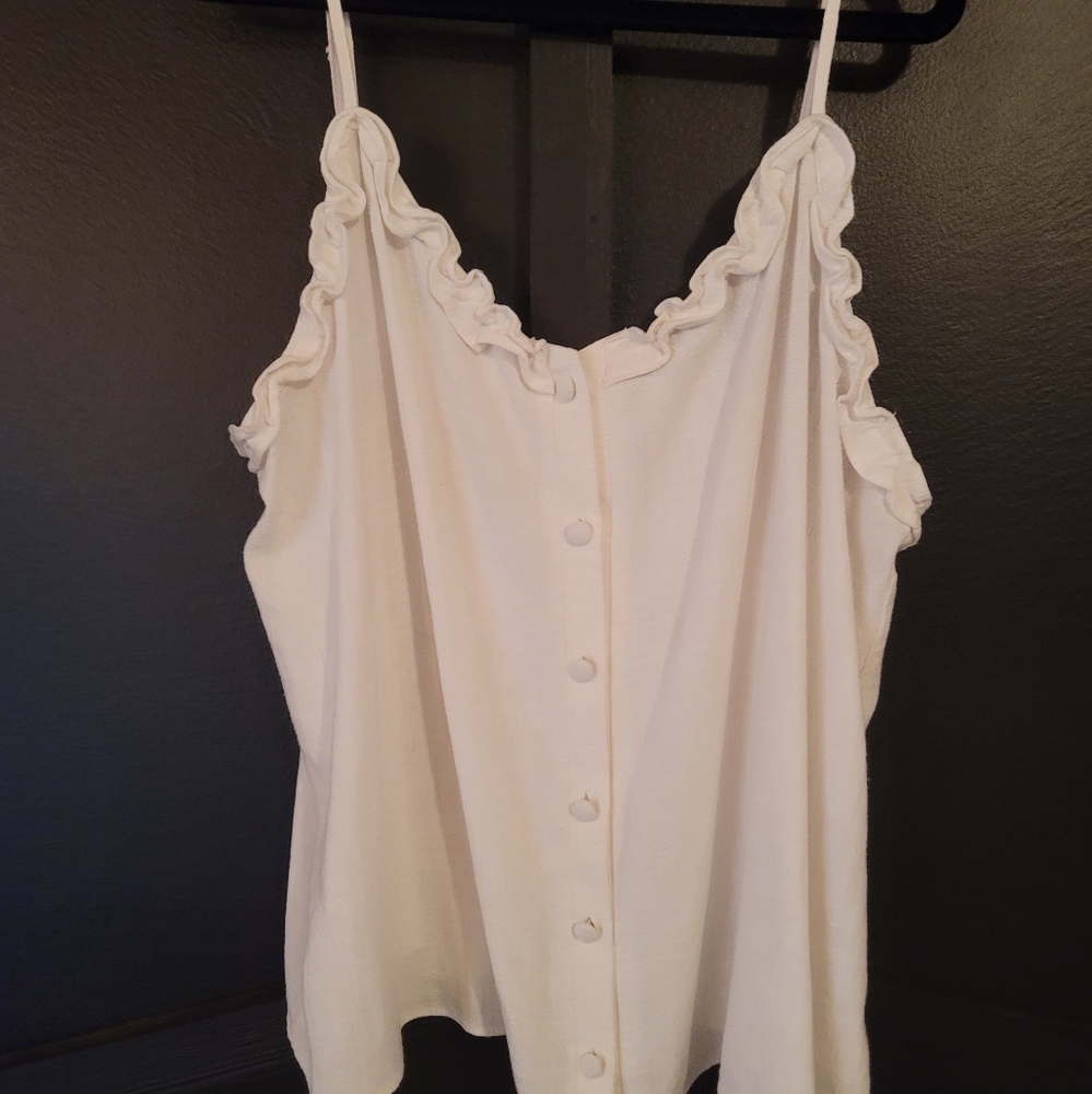Urban romantics linen blouse